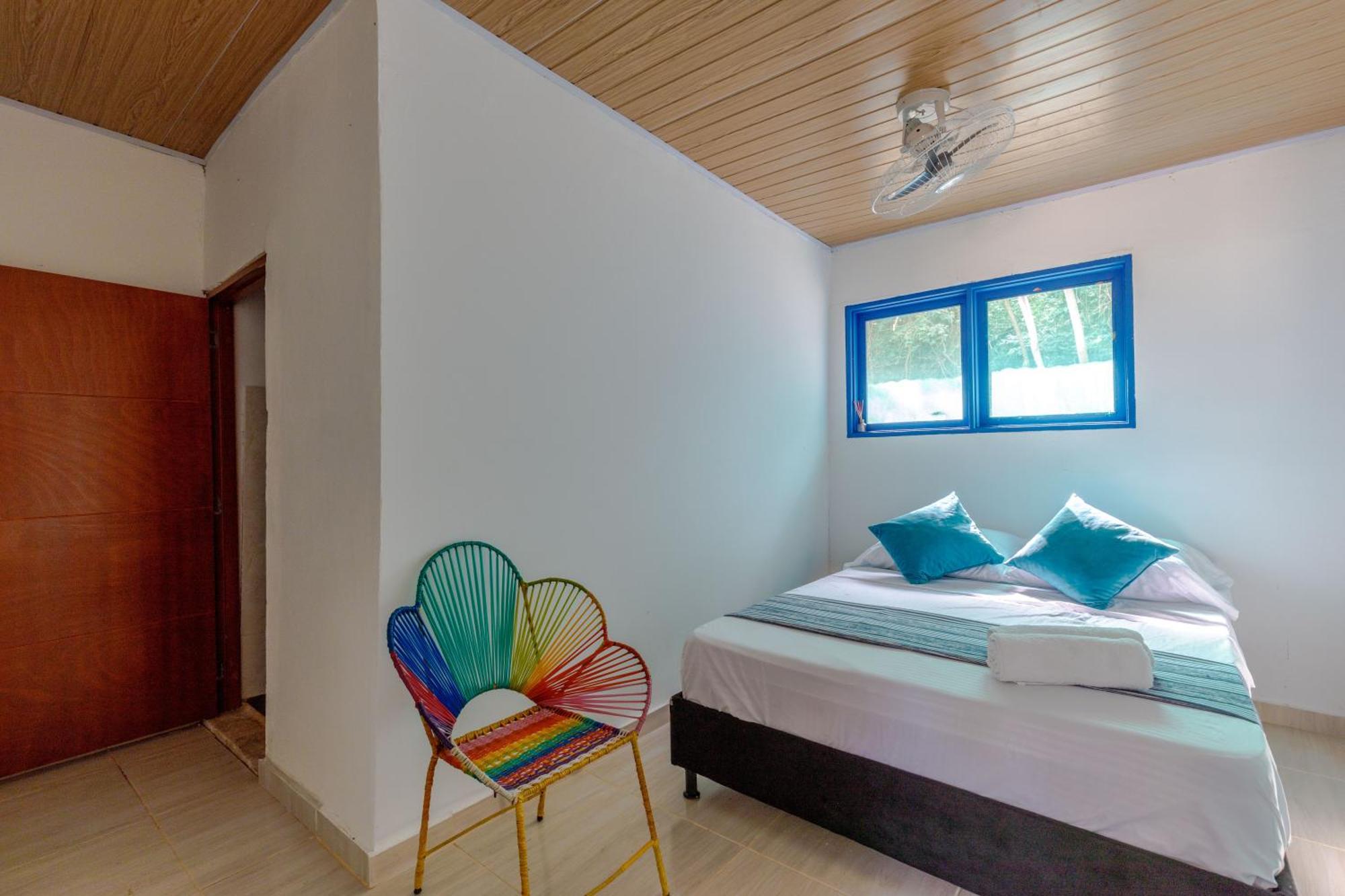 Casa De Campo Castillete Dentro Del Parque Tayrona El Zaino Quarto foto